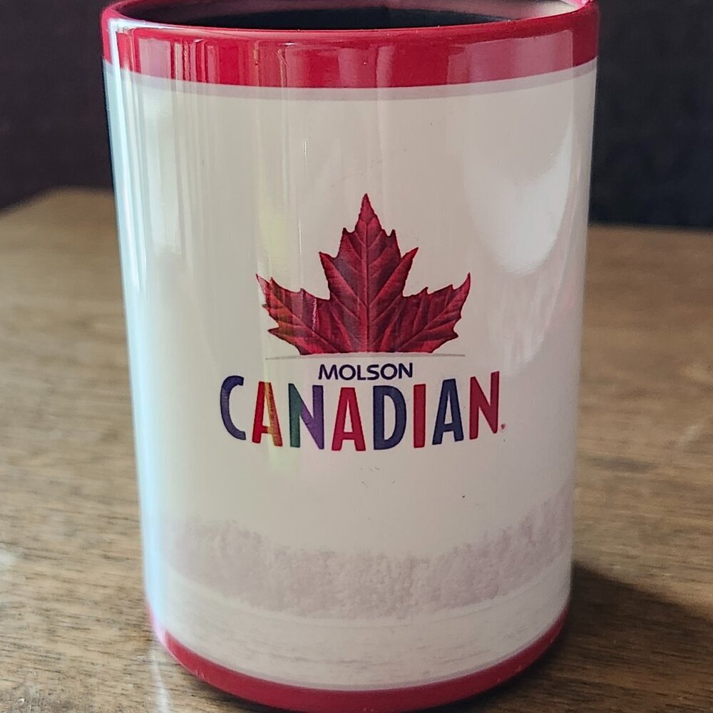Molson Canadian Beer Bottle Koozie Camping Fishing Outdoors